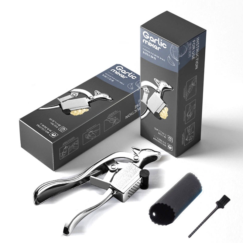 garlic-pressbrushsilicone-garlic-peeler