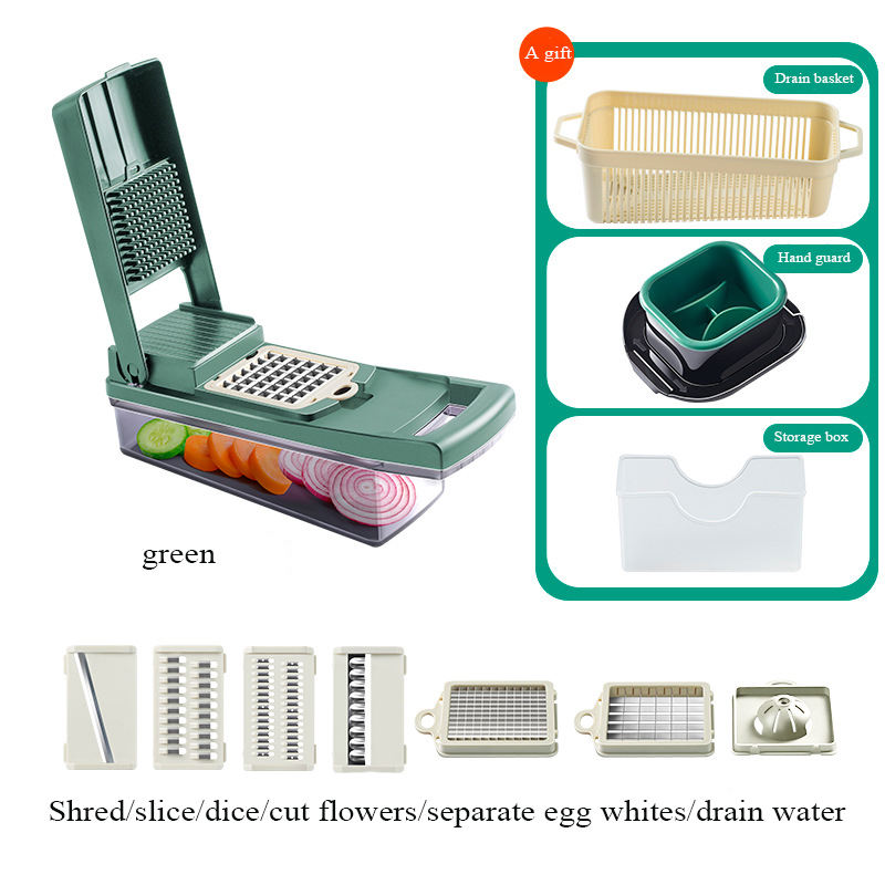 green-10-piece-set